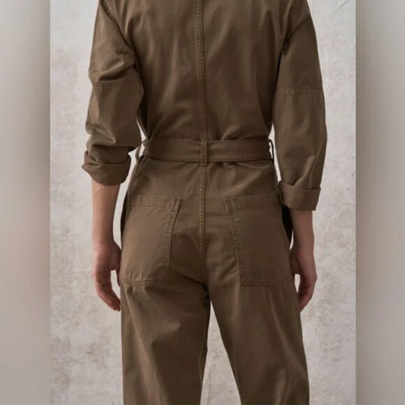 Buck Mason Baja Twill Utility Jumpsuit size Small - Picture 3 of 4
